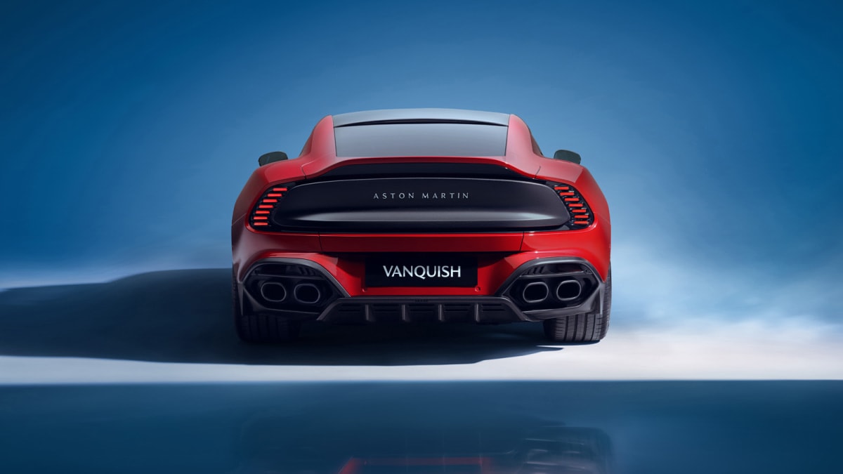 Aston Martin Vanquish takes on Ferrari with 824-hp V12 - Autoblog